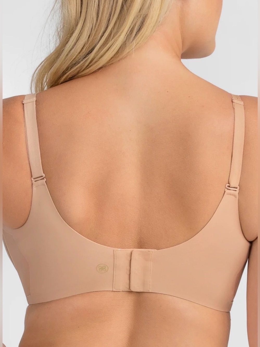 HONEYLOVE Women’s Crossover Wireless Bra Size 32D/DD (E) in Blush - Picture 4 of 10